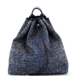 Chanel Deauville Backpack Raffia With #239107C23B